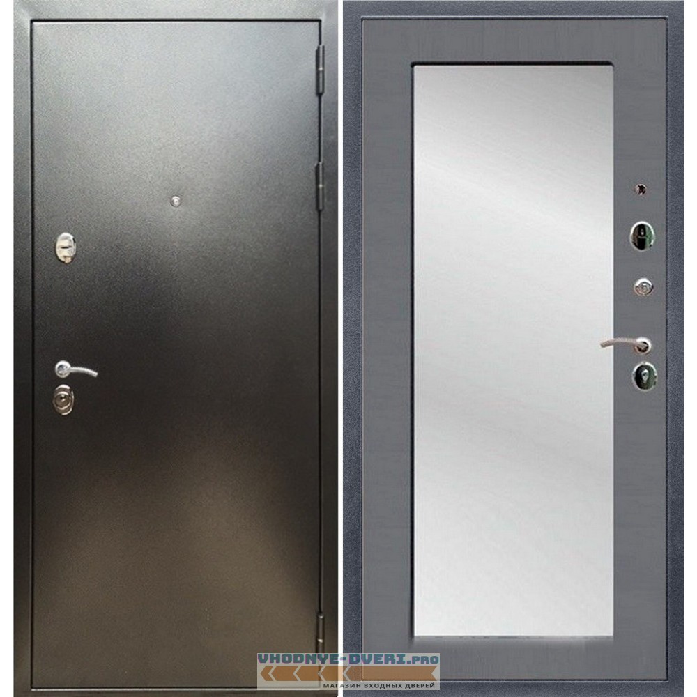 Входная дверь REX (Рекс) 5 (антик серебро) пастораль силк титан