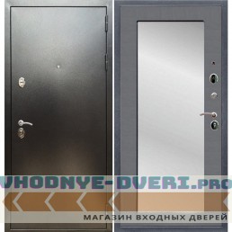 Входная дверь REX (Рекс) 5 (антик серебро) пастораль силк титан