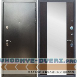 Входная дверь REX (Рекс) 5 (антик серебро) сб-16 венге
