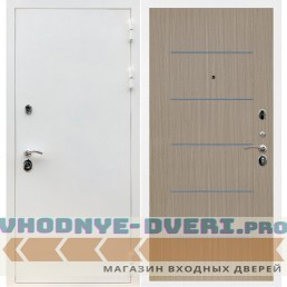 Входная дверь REX (Рекс) 5 белая шагрень B03 молдинги венге светлый