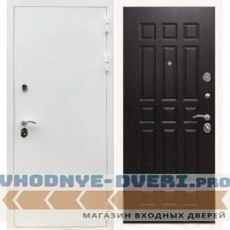 Входная дверь REX (Рекс) 5 белая шагрень ФЛ-33 венге