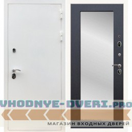 Входная дверь REX (Рекс) 5 белая шагрень пастораль венге