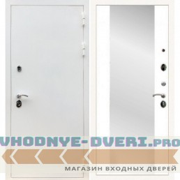 Входная дверь REX (Рекс) 5 белая шагрень сб-16 белый матовый