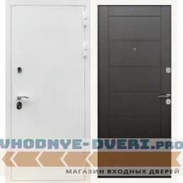 Входная дверь REX (Рекс) 5 белая шагрень сити венге