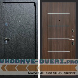 Входная дверь REX (Рекс) 3 Черный крокодил B03 молдинги эковенге