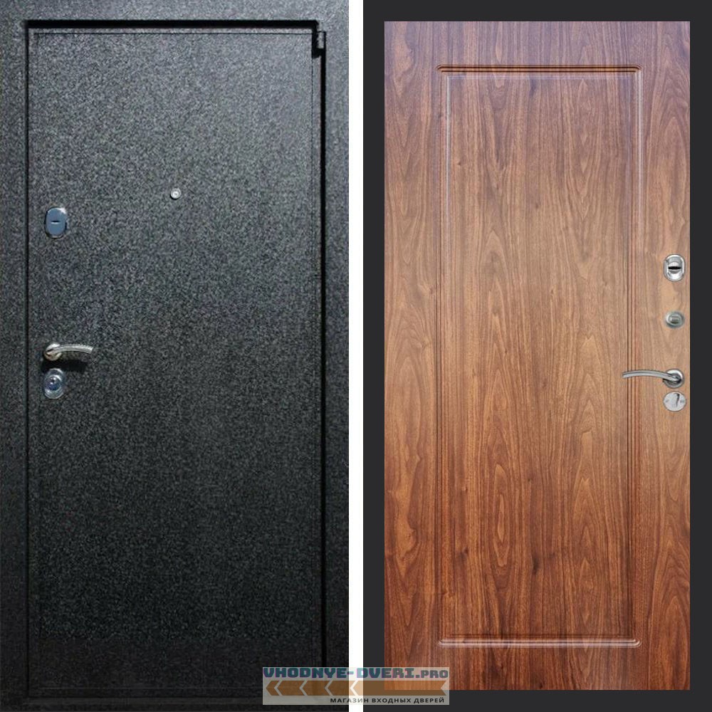 Входная дверь REX (Рекс) 3 Черный крокодил ФЛ-119 Мореная береза