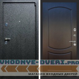 Входная дверь REX (Рекс) 3 Черный крокодил ФЛ-123 Венге