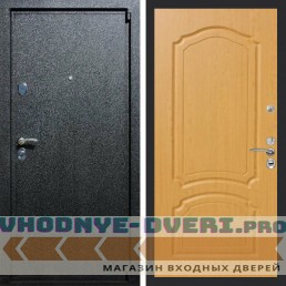 Входная дверь REX (Рекс) 3 Черный крокодил ФЛ-140 дуб