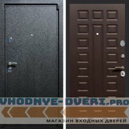 Входная дверь REX (Рекс) 3 Черный крокодил ФЛ-183 венге