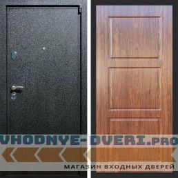 Входная дверь REX (Рекс) 3 Черный крокодил ФЛ-3 мореная берёза