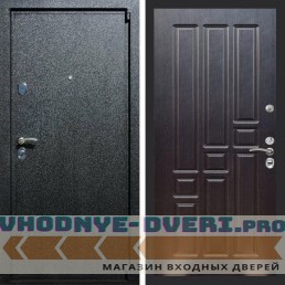 Входная дверь REX (Рекс) 3 Черный крокодил ФЛ-31 Венге