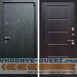 Входная дверь REX (Рекс) 3 Черный крокодил ФЛ-39 Венге