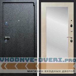 Входная дверь REX (Рекс) 3 Черный крокодил пастораль беленый дуб