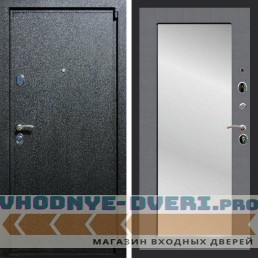 Входная дверь REX (Рекс) 3 Черный крокодил пастораль силк титан