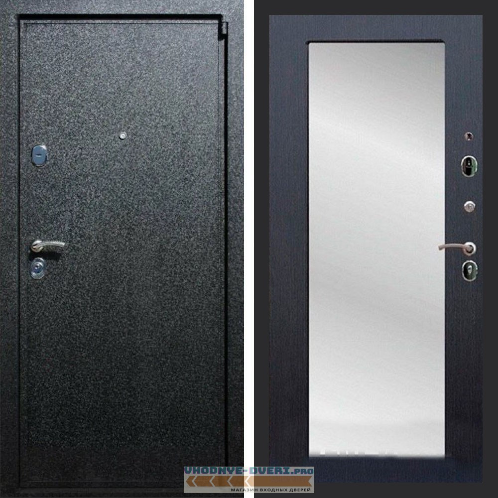 Входная дверь REX (Рекс) 3 Черный крокодил пастораль венге