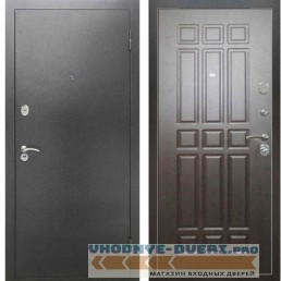 Входная металлическая дверь Рекс 2А Серебро антик ФЛ 33 Венге
