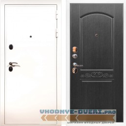 Дверь ReX (Рекс)  5 Белая шагрень ФЛ-233 Венге (наружная)