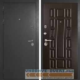 Стальная дверь в квартиру Сударь Diva MD 40 Титан Серый - М2 Венге