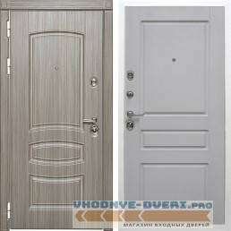 Входная дверь Сударь Diva MD 42 Сандал серый - M13 Силк маус