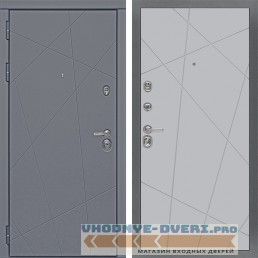Входная дверь Сударь Diva-91 Серый Софт - M11 Силк маус