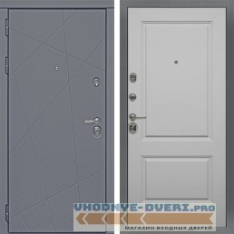 Входная дверь Сударь Diva-91 Серый Софт - M7 Силк маус