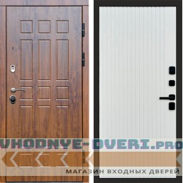 Дверь Termo Door Афина дуб Flat Белый софт