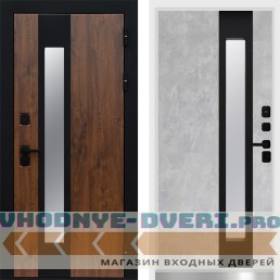 Дверь Арктика White Дуб Termo Door Бетон светлый