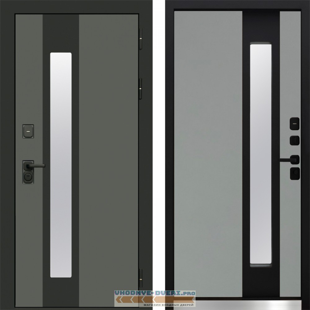 Дверь Арктика Графит Termo Door Grey soft