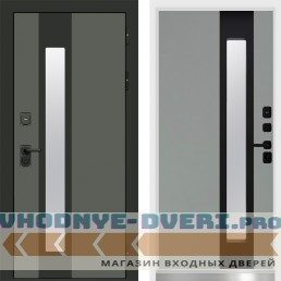 Дверь Арктика White Графит Termo Door Grey soft