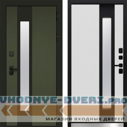 Дверь Арктика Грин Termo Door Белый софт