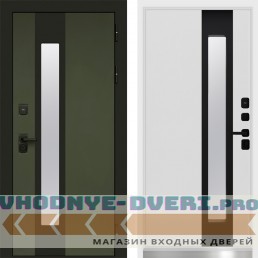 Дверь Арктика White Грин Termo Door Белый софт