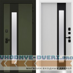 Дверь Арктика White Грин Termo Door Лиственница