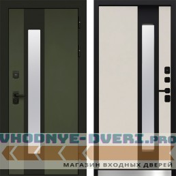 Дверь Арктика Грин Termo Door Слоновая кость
