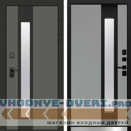 Входная дверь Termo-Door Арктика Грин - Grey Soft