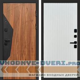 Дверь Termo Door АВАНГАРД Дуб каньон Flat Белый софт