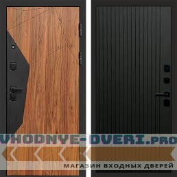Termo Door АВАНГАРД Дуб каньон Flat Черный кварц