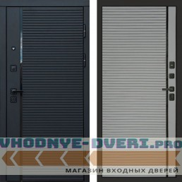 Входная дверь Black Line Porte grey софт Входная дверь Black Line Porte grey софт