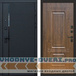 Входная дверь Black Line Мадрид дуб