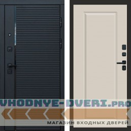 Входная дверь Black Line Гранд слоновая кость