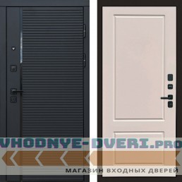 Входная дверь Black Line Марсель слоновая кость