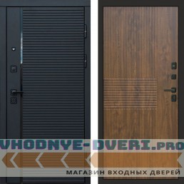 Входная дверь Black Line Мастино дуб