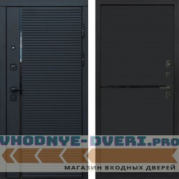 Входная дверь Black Line Нео black