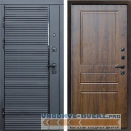 Входная дверь Black Line Классика Дуб 1.5 мм