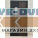 Дверь Флагман Черный кварц Termo Door Белый софт с терморазрывом