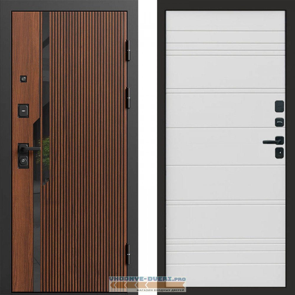 Входная дверь Флекс Бетон White Line