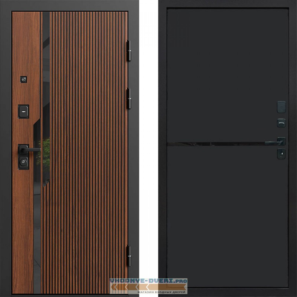 Дверь Termo Door Флекс Бетон Нео Black