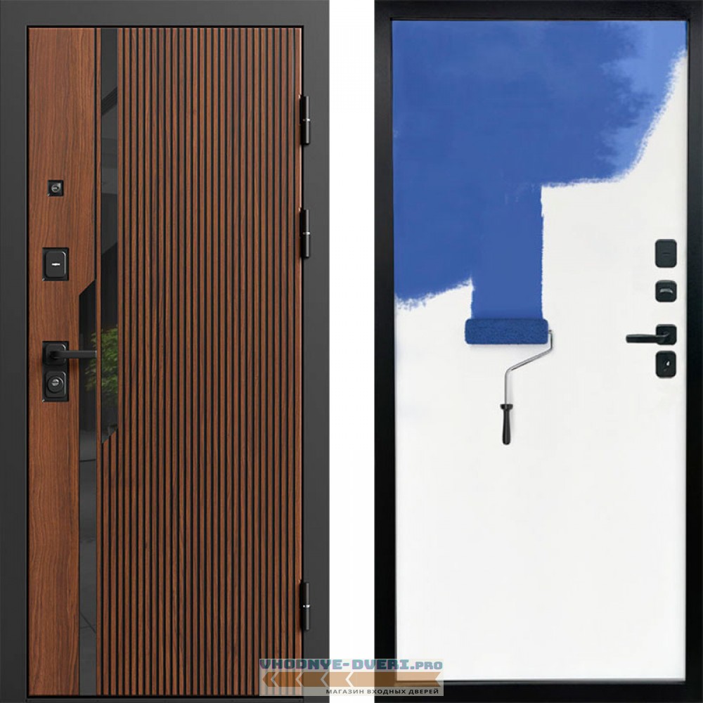 Входная дверь Флекс Бетон Под покраску