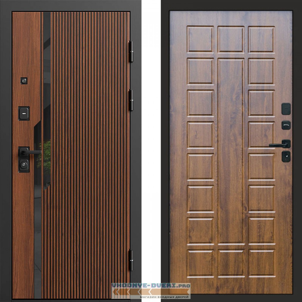 Входная дверь Флекс Бетон Престиж дуб