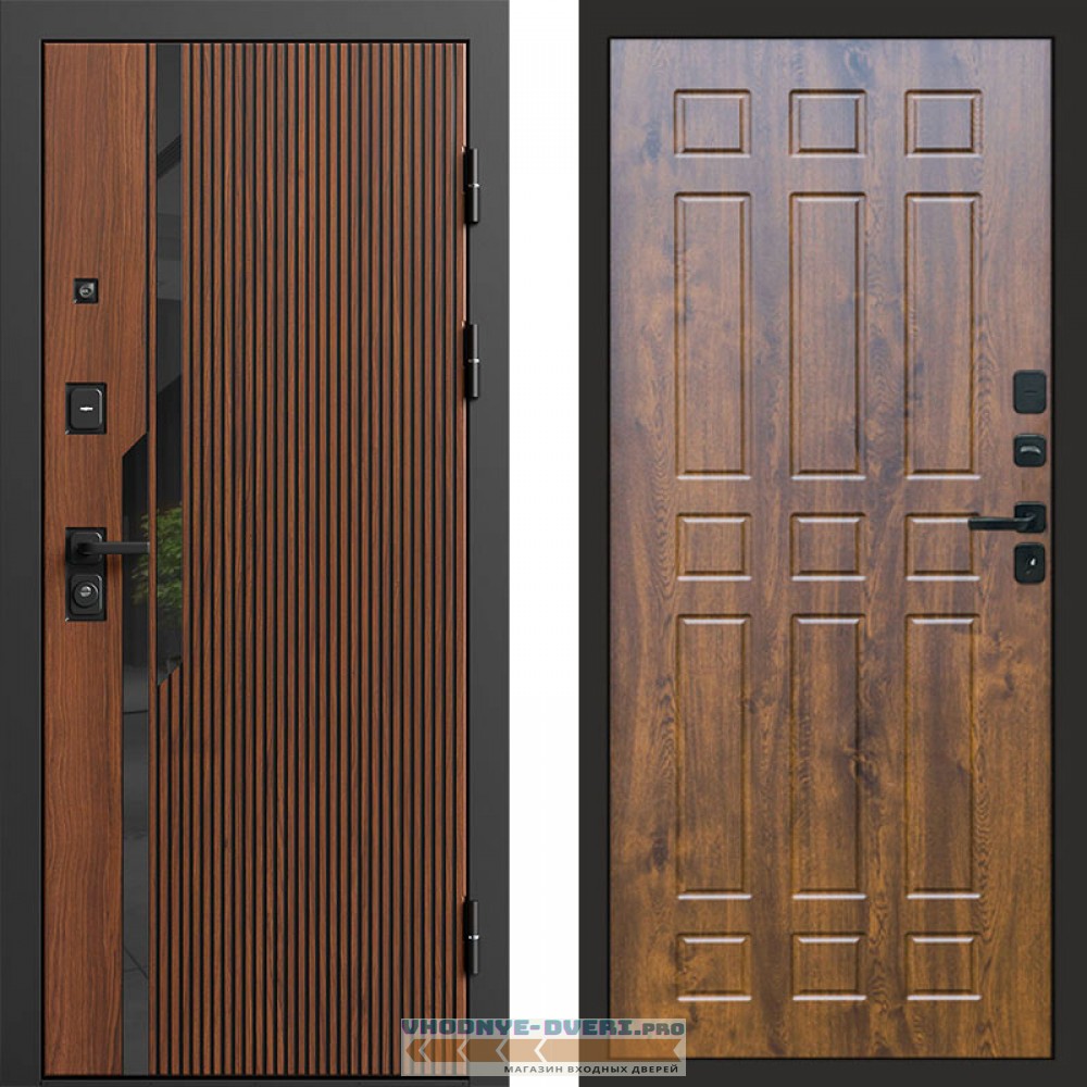 Входная дверь Флекс Бетон Спарта дуб