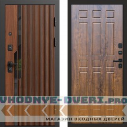 Входная дверь Флекс Бетон Спарта дуб